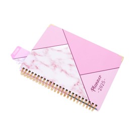 GRIRIW Hairstylist Must Haves Monthly Calendar Planner Spiral Notebook 2025 English Version Planner