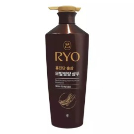 Ryeo [려]려 홍진단 홍삼 모발영양 샴푸 820ml Ginseng Hair Nutrition Shampoo 820ml [Single item/Single piece]