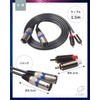 G-MODELL XLR Cable Microphone Cable Canon Cable RCA XLR Converter