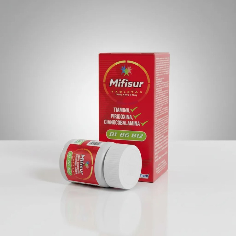 Mifisur Suplemento Vitaminas B12 Sydenham Bote Sabor