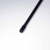 40 Stabkappen Schutzkappen aus Silikon für Pflanzstäbe schwarz 7 mm