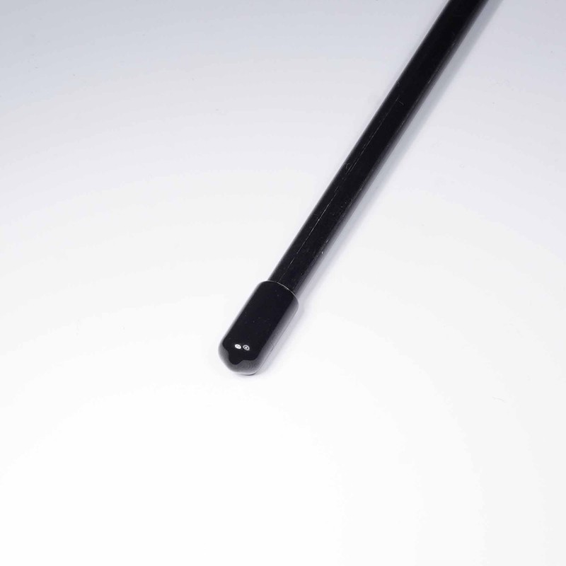 40 Stabkappen Schutzkappen aus Silikon für Pflanzstäbe schwarz 7 mm