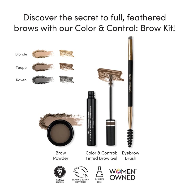 Color and Control Brow Kit (Raven)