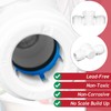 SPARES2GO Emergency Stop Valve 15mm Speed Push Fit 1/4 Turn