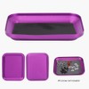 Qiilu Magnetic Tray Magnetic Parts Bowl Aluminum Alloy Magnetic Small