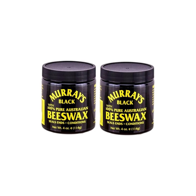 Murray's Black Beeswax, 3.5 oz (2 Pack)