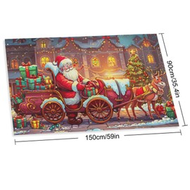 Christmas Garden Flag, 90 x 150 cm Christmas Car Flag, Double-Sided Winter Flag, Christmas Decoration, Garden, Holiday, Home, Party, Hanging Decoration