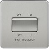 Knightsbridge SF1100BC Screwless 10 A 3 Pole Fan Isolator Switch,