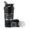 BlenderBottle Shaker Bottle with Pill Organizer and Storage for Protein