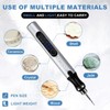 JANGKLIFE USB Rechargeable Engraving Pen with 42 Bits, Mini Rotary
