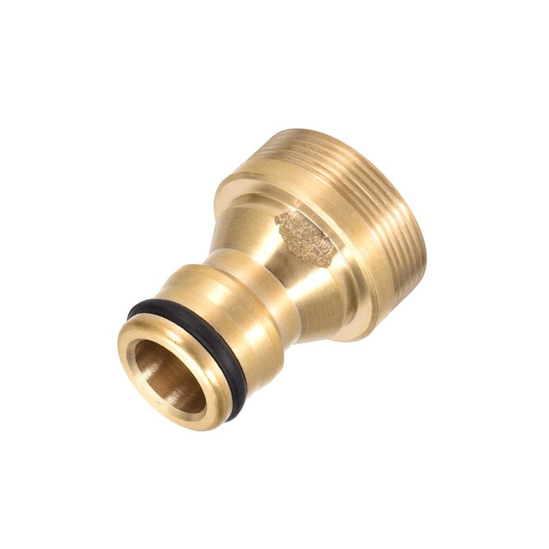 sourcing map Brass Faucet Tap Quick Connector M22 M24 UNF