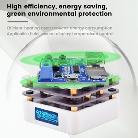 Chip Welding Station Soldering Heating Plate Mini 20V USB Type C Interface Smart for PCB SMD