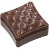 Chocolate World CW1993 Chesterfield-Cushion-Bonbonniere Polycarbonate Candy Mold with 1 Cavity