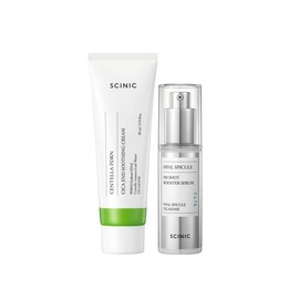 Meoncell SCINIC [Calming Set] Centella asiatica PDRN Soothing Cream 80ml + Hyal Spicule 150 Shots 50ml 2 Types) / 메온셀 SCINIC [진정세트] 병풀 PDRN 수딩 크림 80ml+히알 스피큘 150 샷 50ml 2종 )