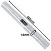 WestonBoxes Storage Tube for Posters, Prints, Drawings & Artwork, Clear