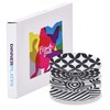 French Bull 12-Piece Entertaining Set – Black & White, Medium