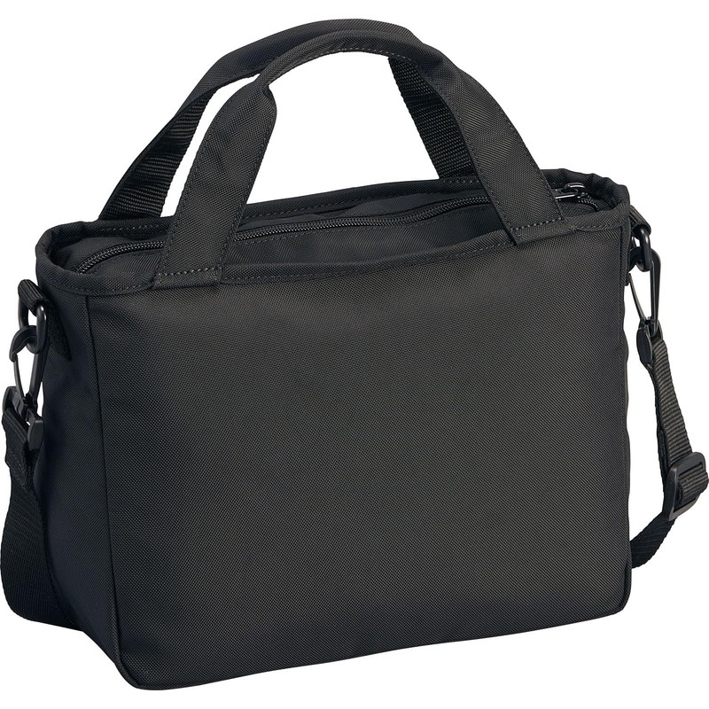 ZETT BA7224 Baseball Tote Bag, Mini Tote Bag, Black