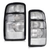 DOTCOM Tail Lights Assembly Rear Lamps w/Wiring Harness,Fit For 2016