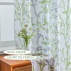 Luvyohmee Semi Sheer Curtains for Bedroom, Sage Green Curtains 63
