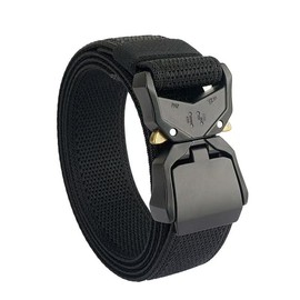 Tactical Belt, Military Hiking Rigger 1.5" Nylon Web Work Belt with Heavy Duty Quick Release Buckle