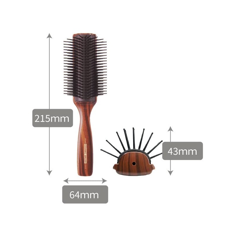 Beth VESS C-2000 Professional Ceramic Blow Brush Made in Japan