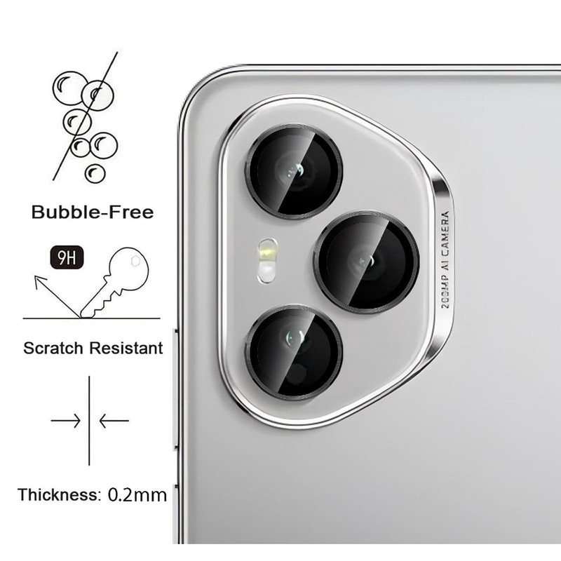 GIOPUEY Pack of 2 Camera Protection Compatible with Honor 400