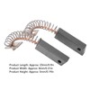 Acouto Replaceable Carbon Motor Brushes 4PCS Alternators Brush Set A647X50870