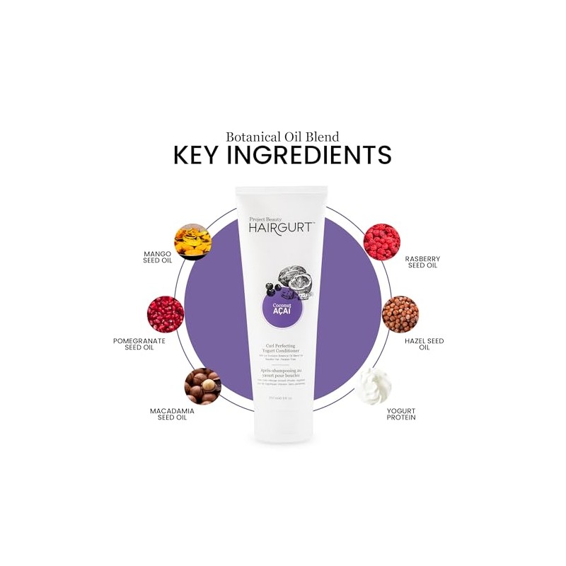 Curl Perfecting Yoghurt Deep Conditioner For Curly, Coily and Wavy