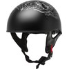 GMAX HH-65 Naked DOT Approved Half Helmet for Motorcycle, Moped,