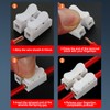 80 PCS CH2 Quick Spring Wire Connector Blocks， Electrical Cable