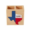 SKL Home State of Texas Toothbrush Holder, Multi