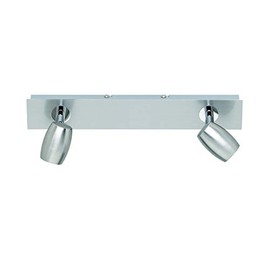 Trio Leuchten 803000207 Michael A + E, Ceiling Lamp, Metal, GU10, Nickel Matt, 5 x 32 x 13 cm