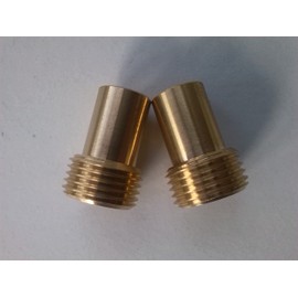 15MM X 1/2" BSP Adaptor Flexible TAP Connector (1 Pair)