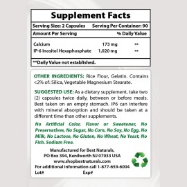 Suplemento Hexafosfato De Inositol Ip6 Soporte Inmunológico Sabor S/n