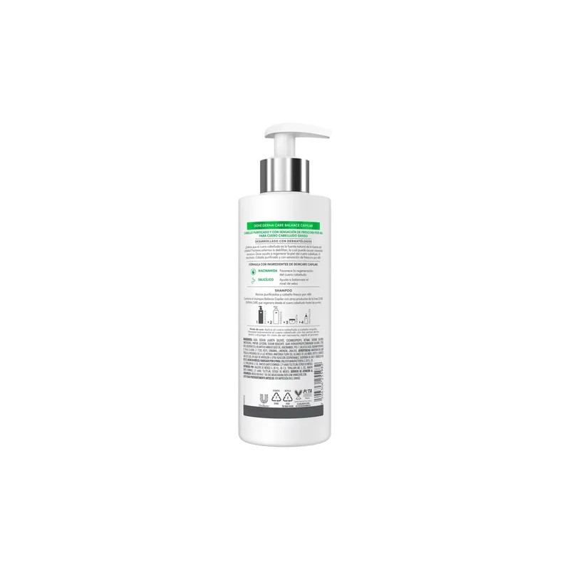 Shampoo Dove Derma Care Balance Capilar 400