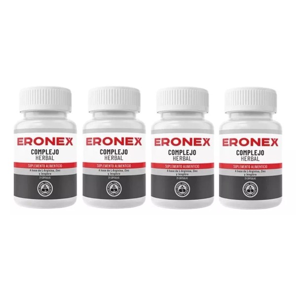 ERONEX 4 Pack Eronex Complejo Herbal Salud  20caps Sfn 4 Pack