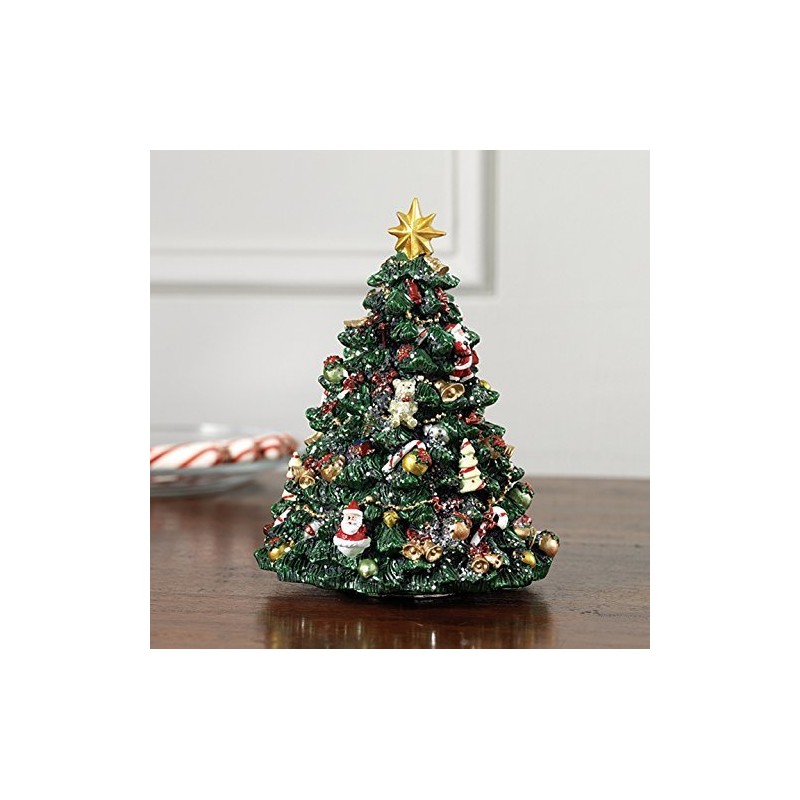 Raz Imports Musical Wind up Rotating Tree