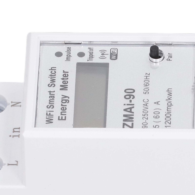 Single Phase Energy Meter One Touch Operation Multifunction WIFI Power
