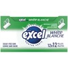 Excel White Sugar-Free Gum, Spearmint, 12 Count