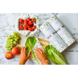 Ecozoi Bamboo Rayon Reusable Towels - 4 Pack | Equivalent to 80 Regular Rolls | 70% Rayon from Bamboo and 30% Cotton Kitchen Paper Rolls | 50 Times More Usage than Regular Paper Rolls