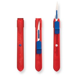 Non-sterile Retractable Dissection Scalpels, Blade #11, 5pcs/Bag