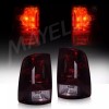 MAYELLO Pair Red Smoke Tail Lights For 2009-2018 Dodge Ram