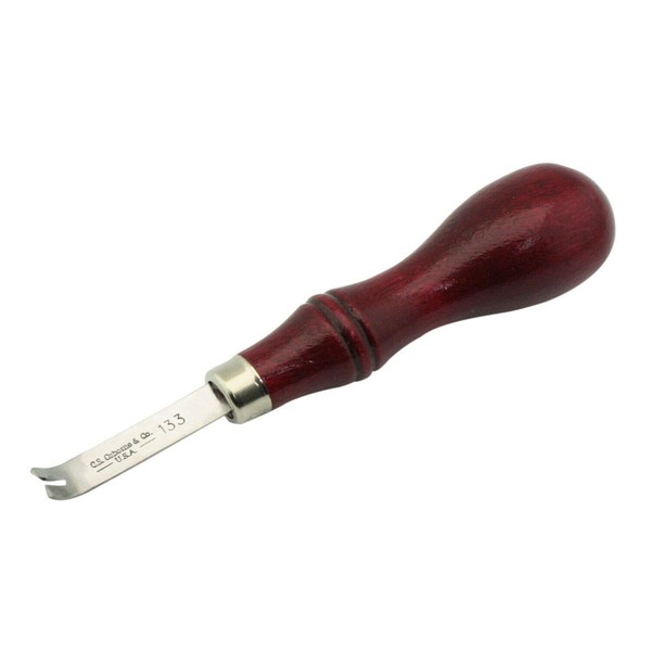 C.S. Osborne Western Edge Tool (Straight Shank) #133-S Size 00
