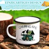 Perthlin 2 Pieces Camping Gift Men 1 Camping King Enamel