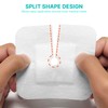 Split Drain Adhesive Bandages 4" x 4" Pre-Cut for Feeding