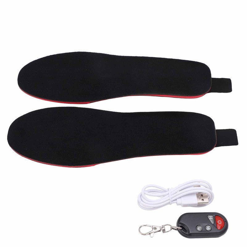 Heated Insoles DIY Cuttable Smart Remote Control USB Rechargeable Electric