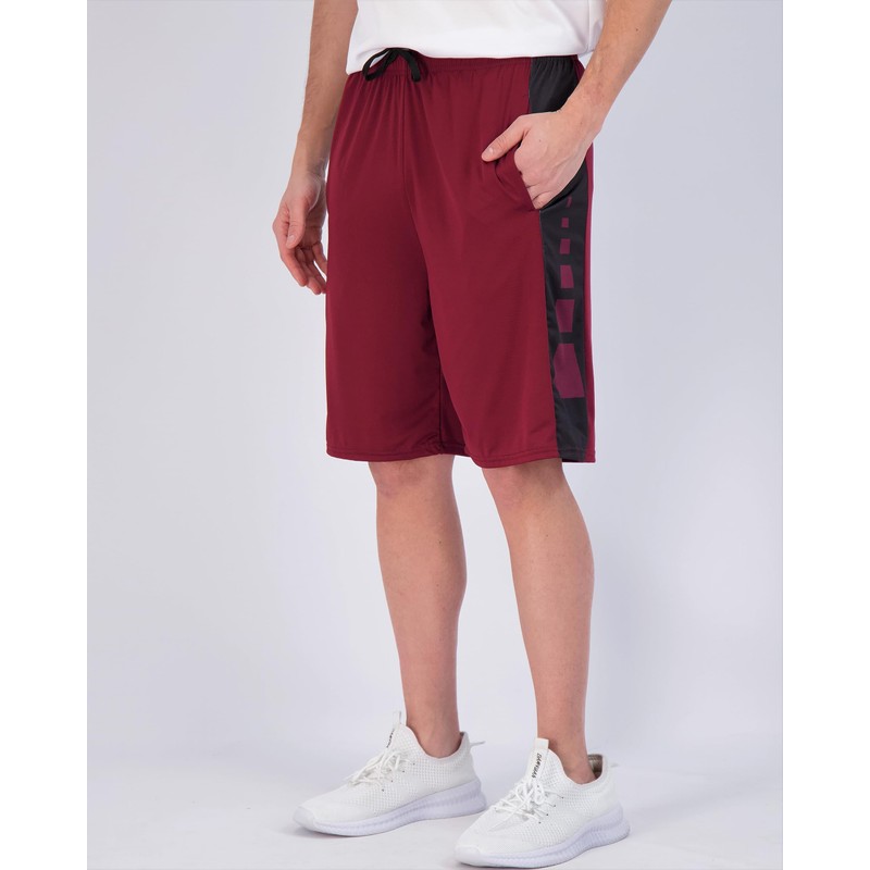 Real Essentials Men's Tennis Shorts, Set M