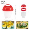 6 PCS Eggs Cooker, Silicone Egg Boil, Hard Boiled Eggs