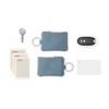 Slip-on Noir Key Pouch Mini Leather Black NSL-1803