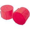 Allstar ALL50803 Red Plastic Fitting Cap for -6AN and 9/16-18